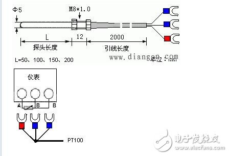 气体传感器接线图